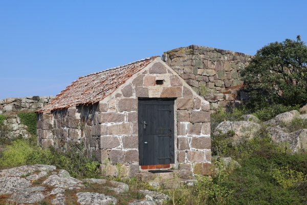 Steinhütte auf Christiansø